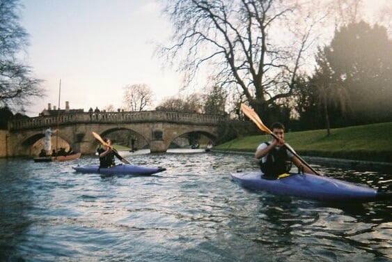 Cam kayaking