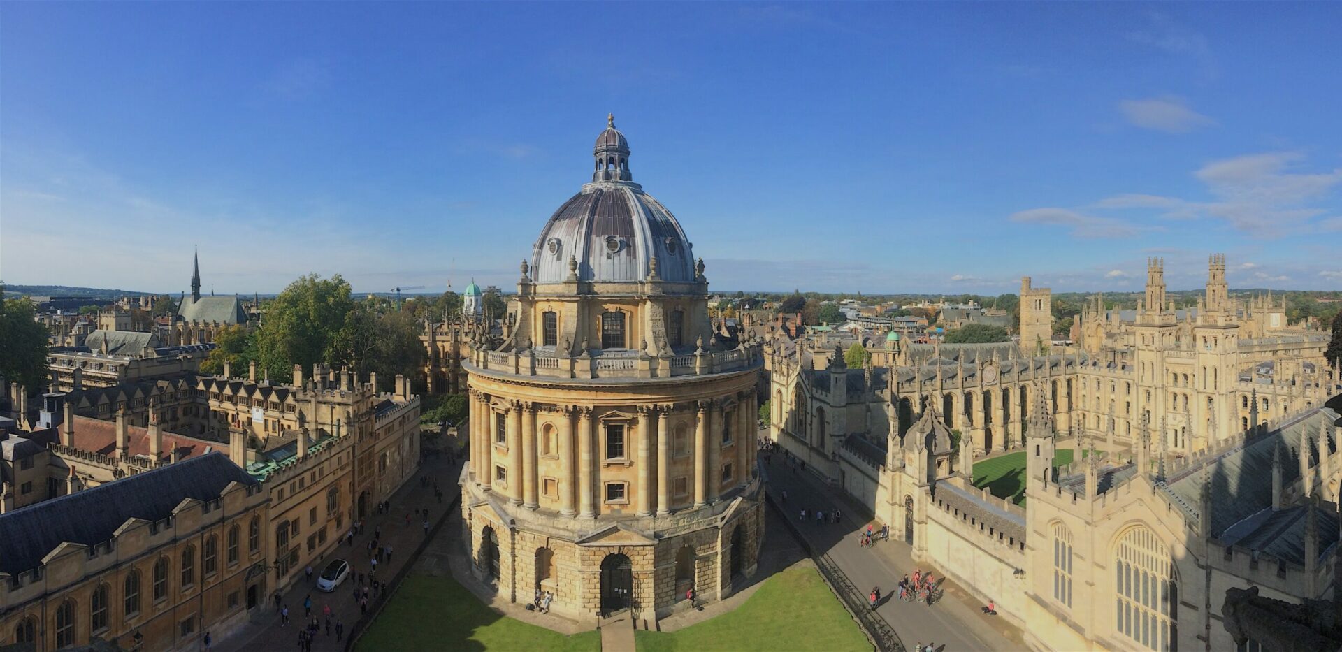 Beautiful view of Oxford university