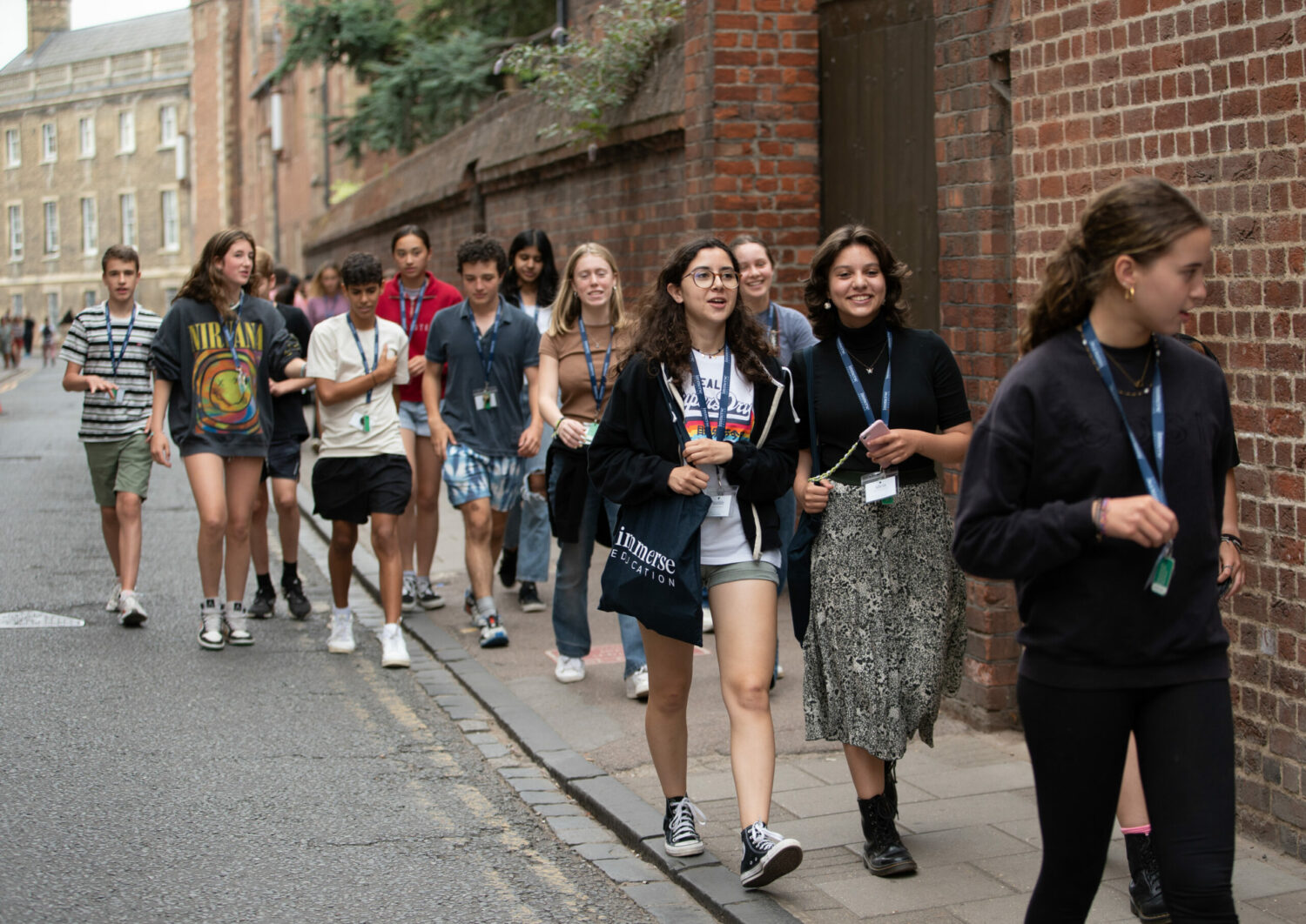 Students Walking