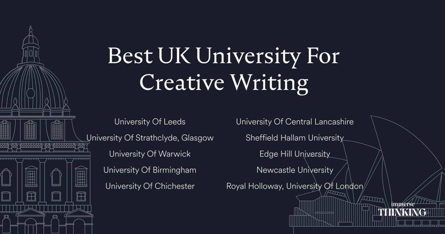 universities known for creative writing