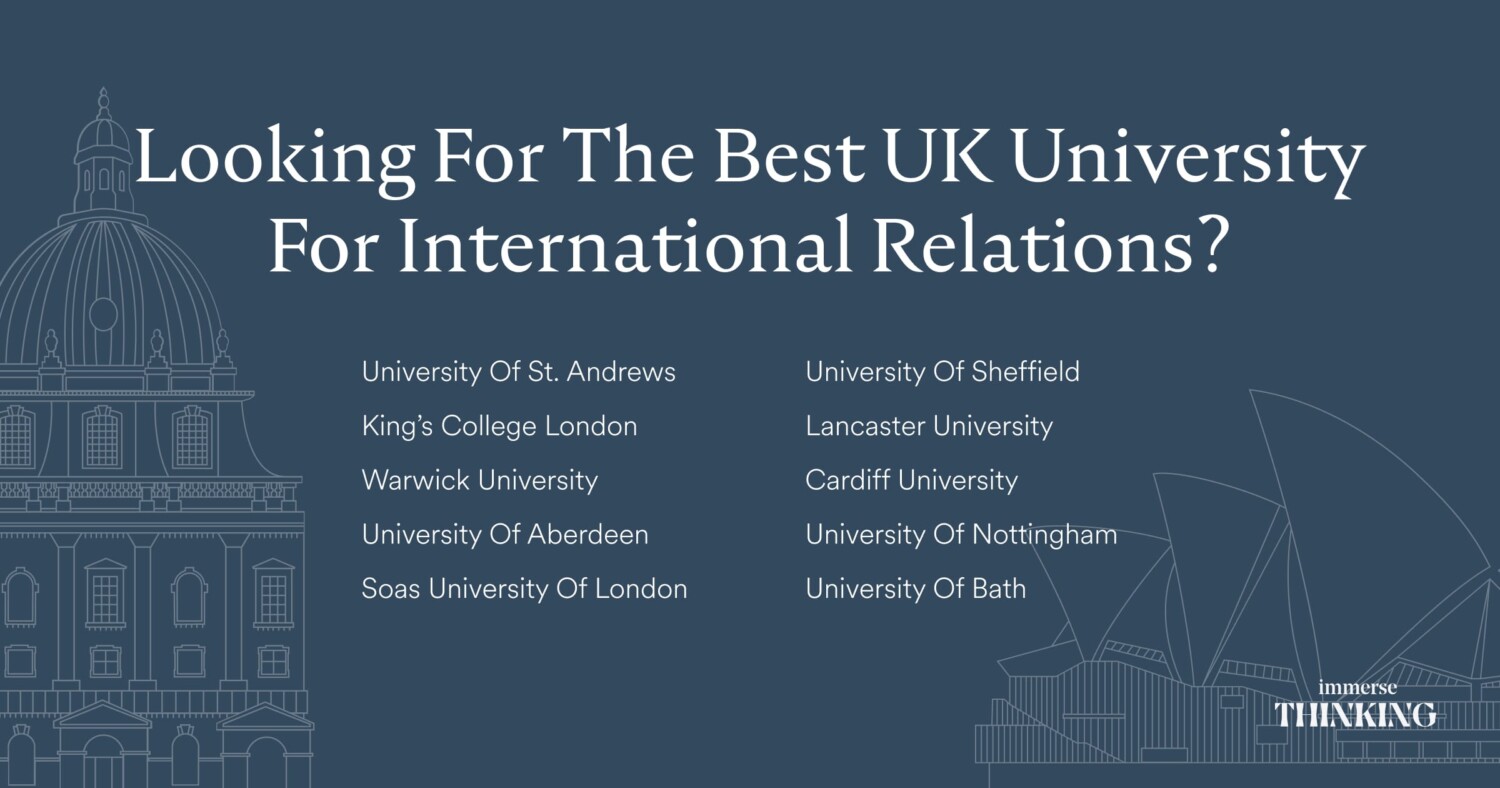 list of best uk universities for international relations degrees