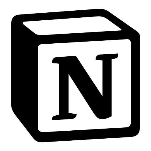 notion app logo 