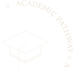 academic pathway light transparent badge