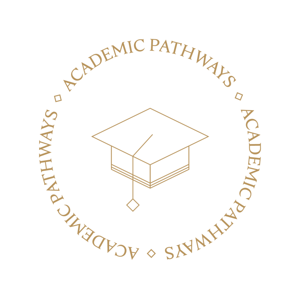 Academic Pathway transparent gold logo