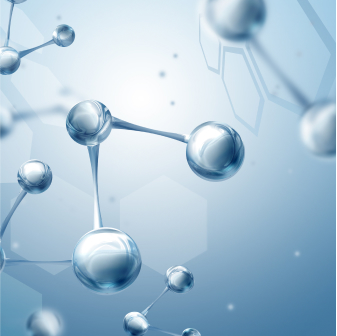 A molecule or an atom