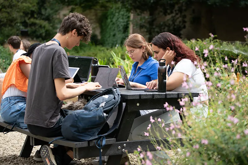 Updated promotional image for Cambridge Immerse, highlighting different university aspects.