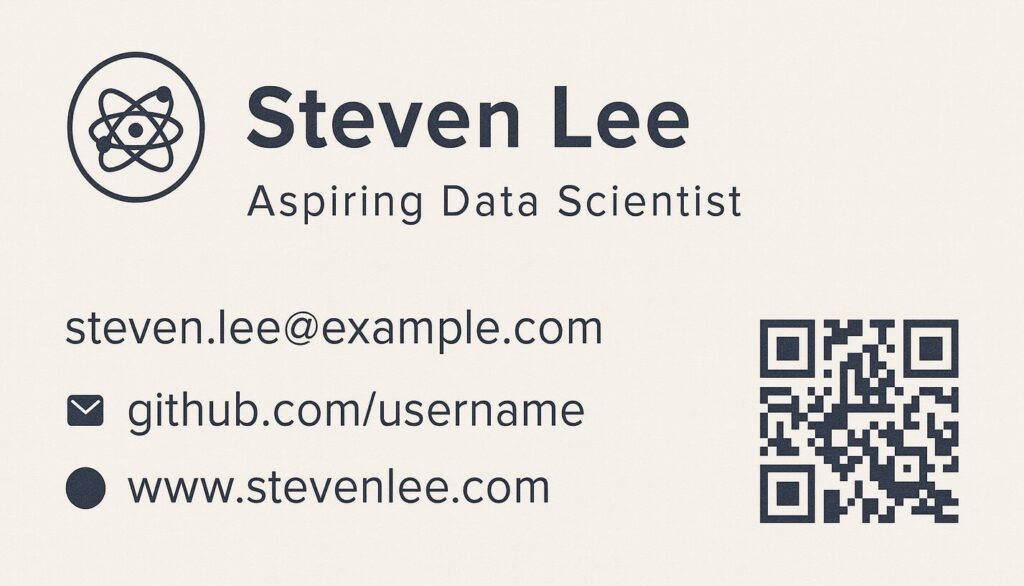 Student Business Cards