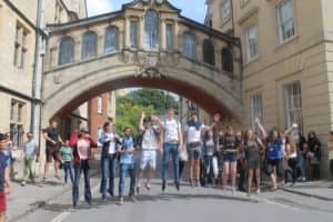 Jumping under the Bridge of Sighs